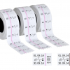 Disinfezione E Sterilizzazione - Etichetta per Sterillizzazione  2 linee,con indicatore,26x16mm,rot.(500) x 3 rotoli