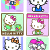 Marketing - Gadgets - Adesivi Hello Kitty 100 pz